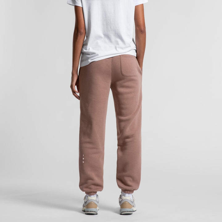 Teddy Trackpants Pink Haze Stonewash