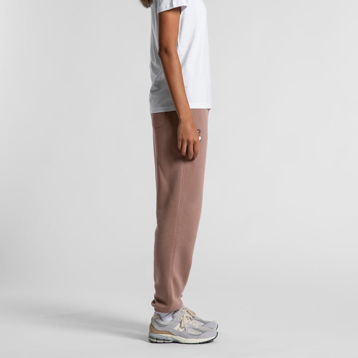 Teddy Trackpants Pink Haze Stonewash