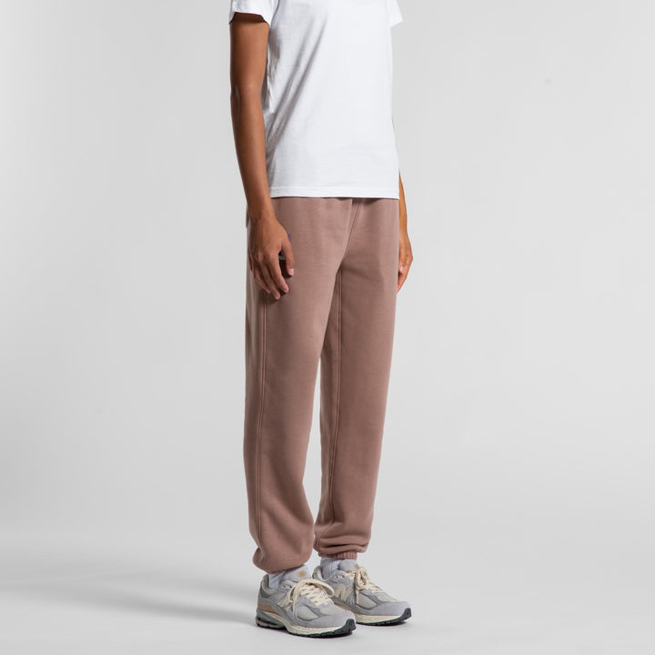 Teddy Trackpants Pink Haze Stonewash