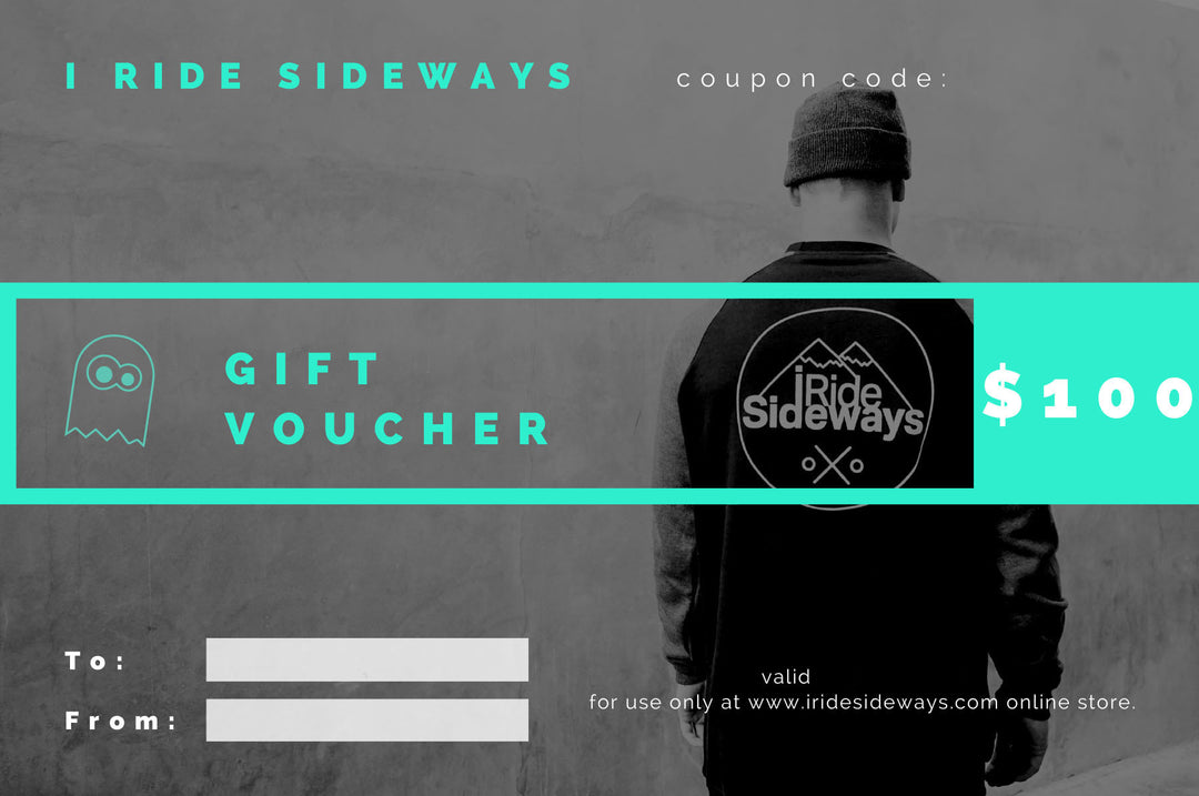 I RIDE SIDEWAYS GIFT VOUCHER