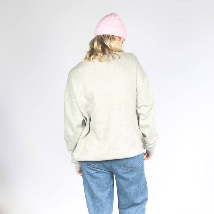 Gratis DWR Oversized Crew Grey Marle