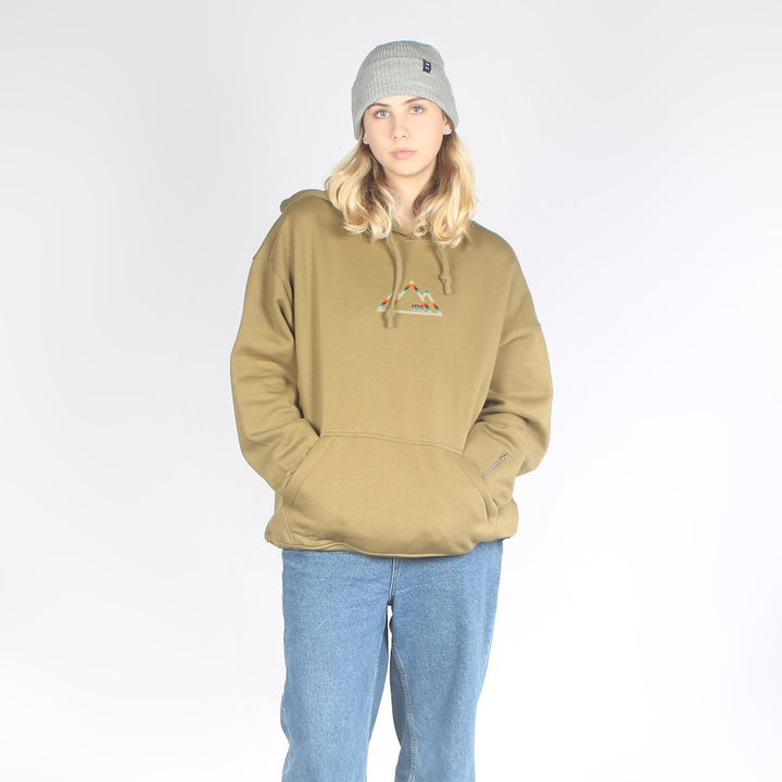 Tré Peaks DWR Oversized Hoodie Olive
