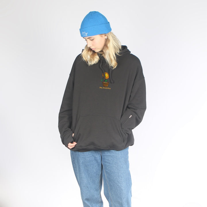 Grow DWR Oversized Hoodie Black