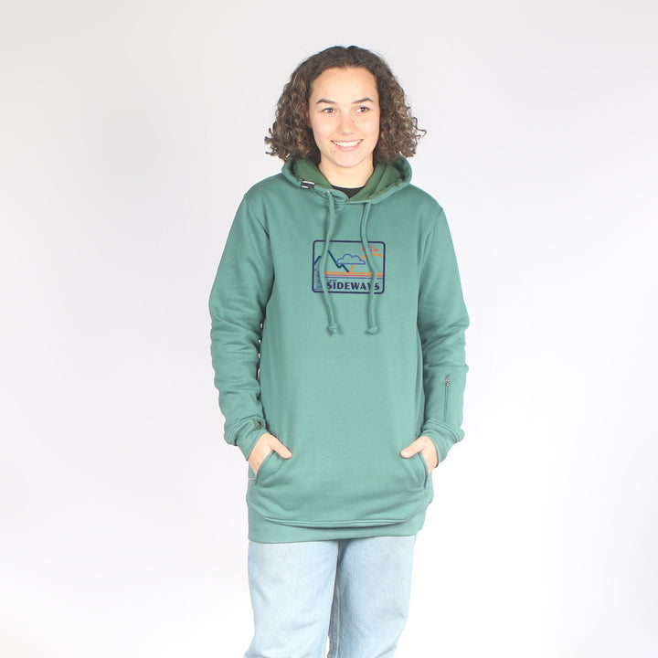 Stash DWR Shred Fit Hoodie Teal