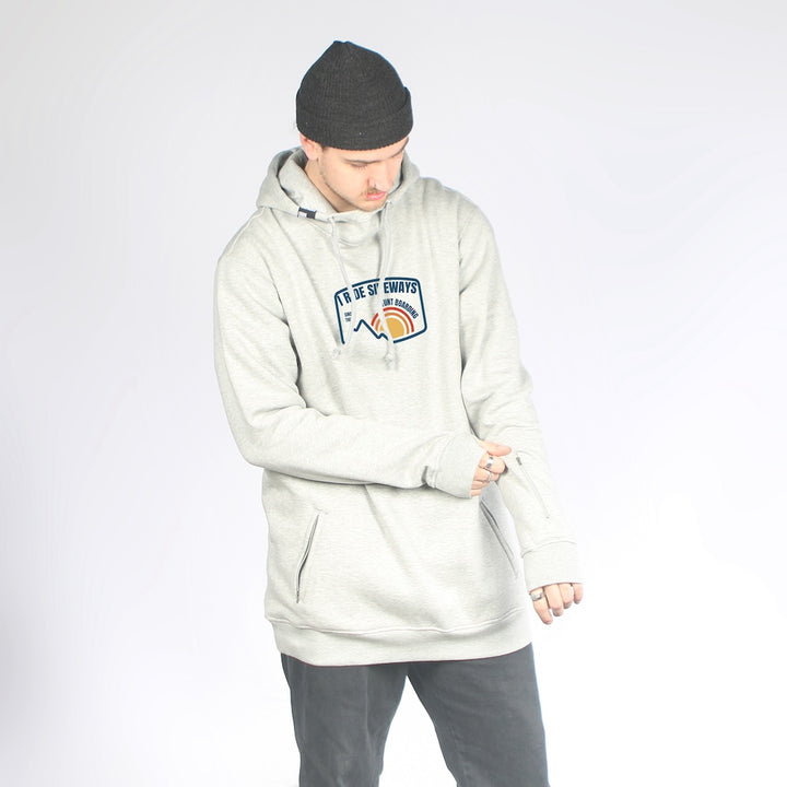 First Lifts DWR Shred Fit Hoodie Grey Marle