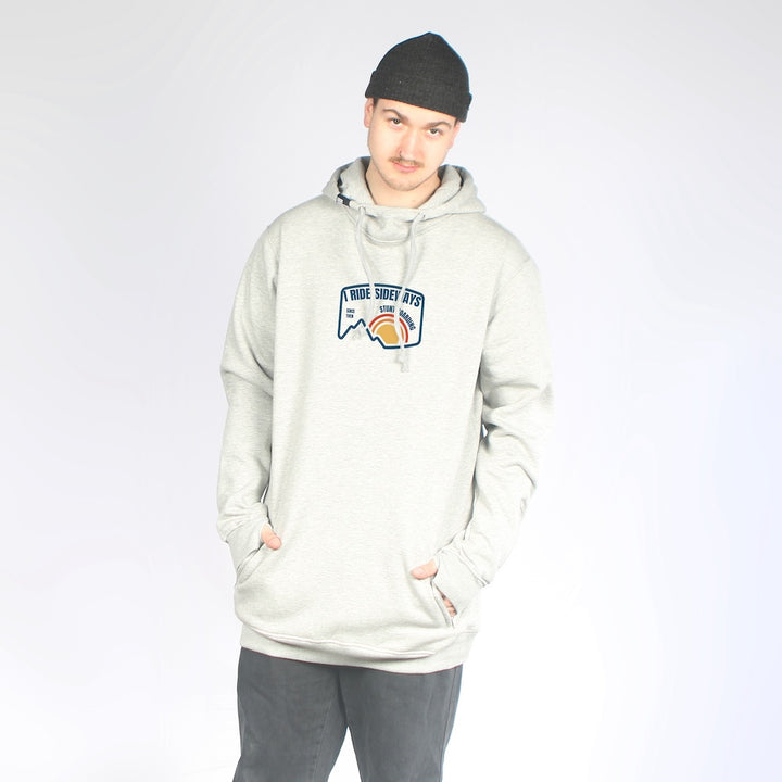 First Lifts DWR Shred Fit Hoodie Grey Marle