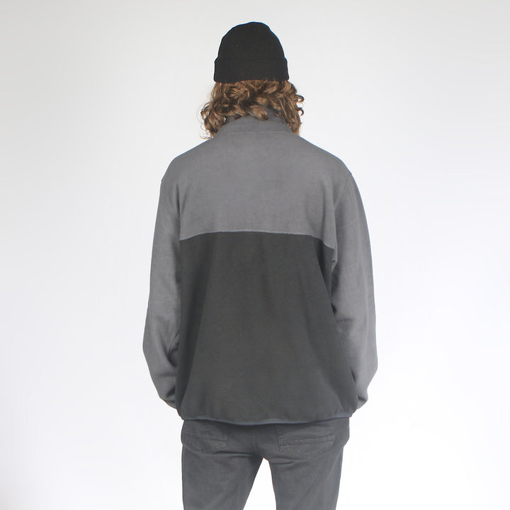 Buffalo Fleece Black/Grey/Purple