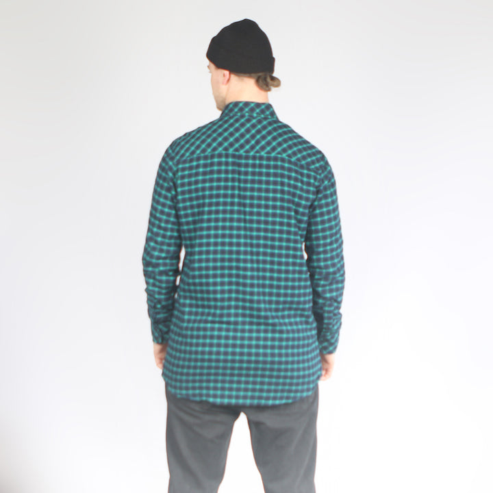 Country Flannel Shirt Green/Black