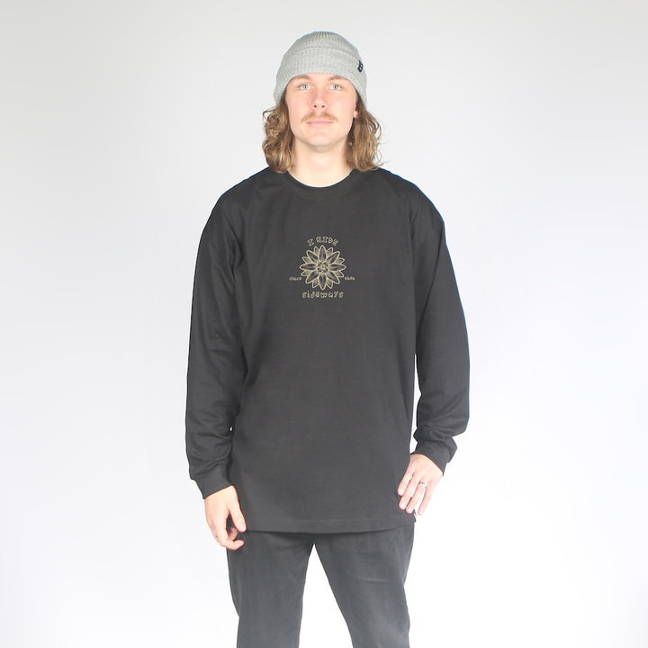 Skip Long Sleeve Tee Black