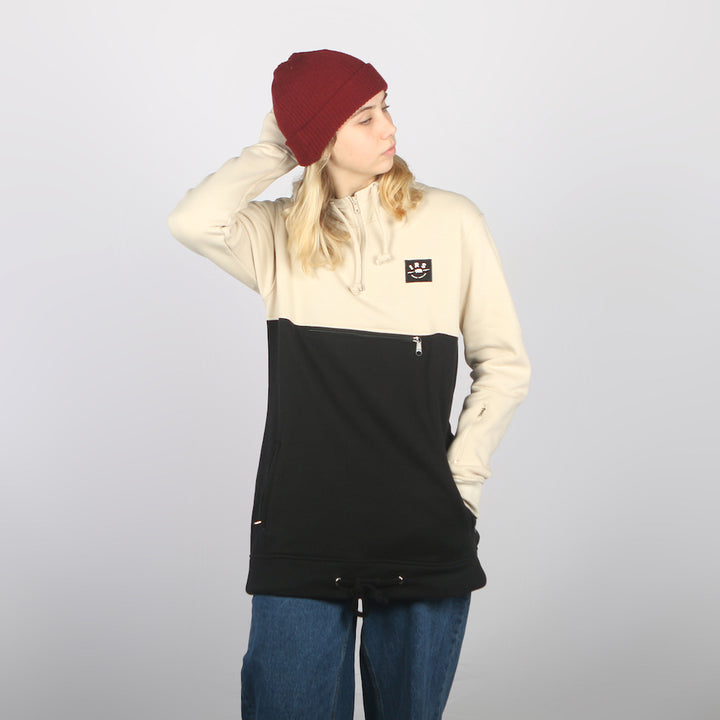 Tandem DWR Shred Fit Hoodie Black/Tan