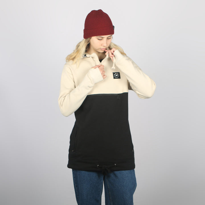 Tandem DWR Shred Fit Hoodie Black/Tan