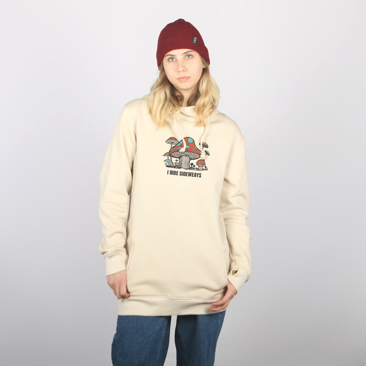 Shroom DWR Shred Fit Hoodie Tan