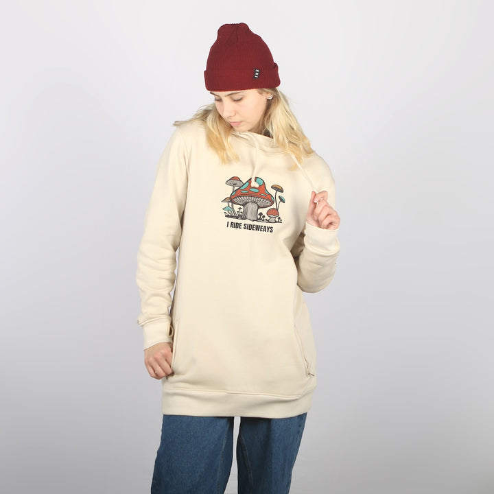Shroom DWR Shred Fit Hoodie Tan