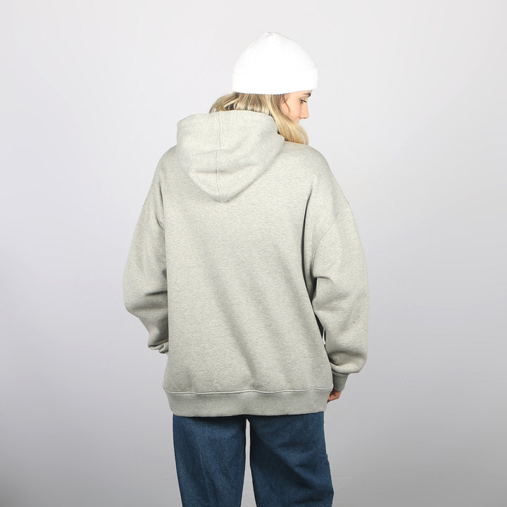 Swipe DWR Oversized Hoodie Grey Marle/Teal