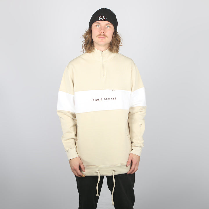 Mids DWR Shred Fit Hoodie Tan/White