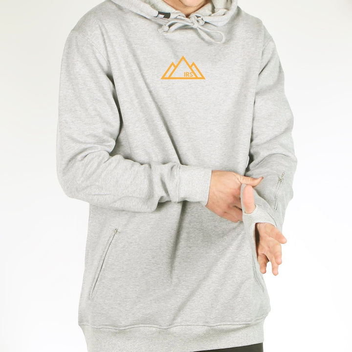 3 Peaks DWR Shred Fit Hoodie Grey Marle