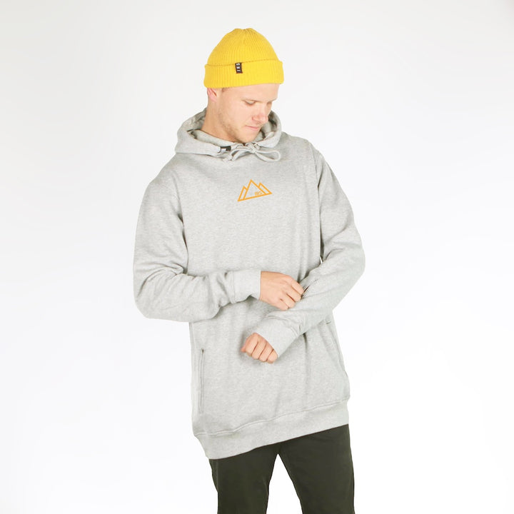 3 Peaks DWR Shred Fit Hoodie Grey Marle