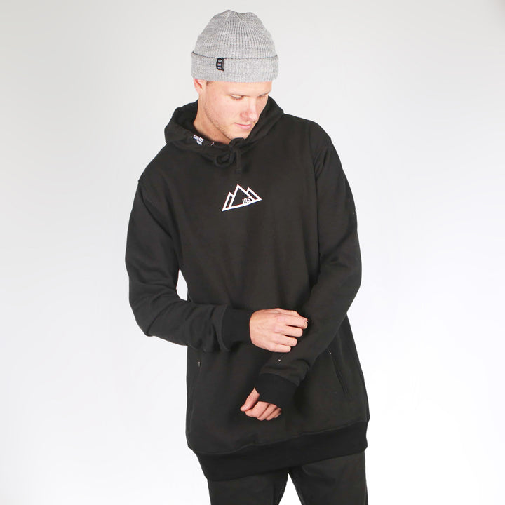 3 Peaks DWR Shred Fit Hoodie Black