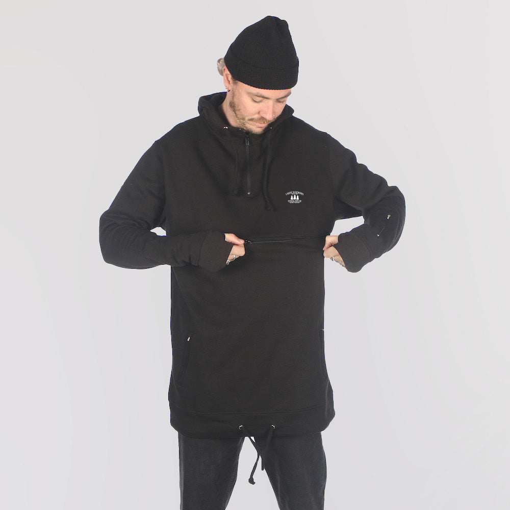 Picks II DWR Shred Fit Hoodie Black