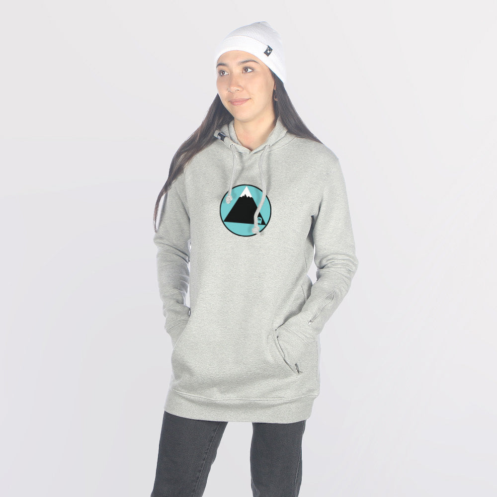Within DWR Shred Fit Hoodie Grey Marle
