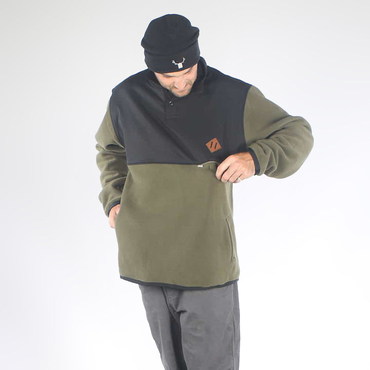 Remarks Fleece Olive/Black