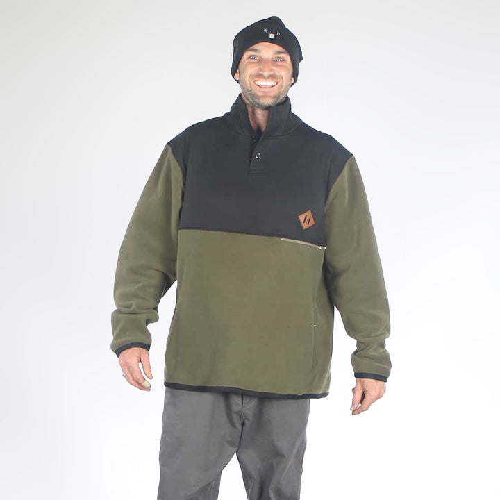 Remarks Fleece Olive/Black