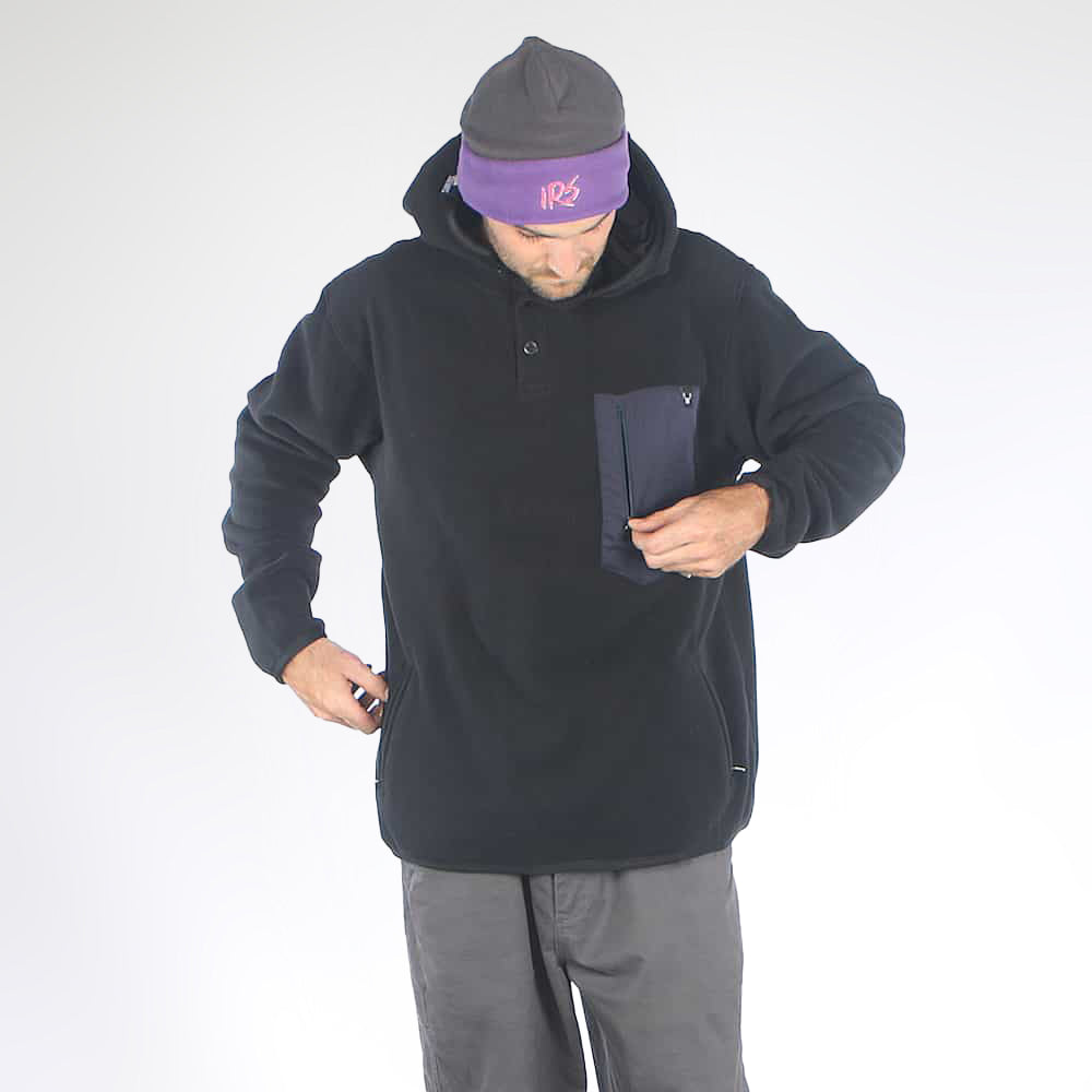 Freckman Fleece Black/Navy