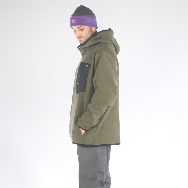 Freckman Fleece Olive/Black