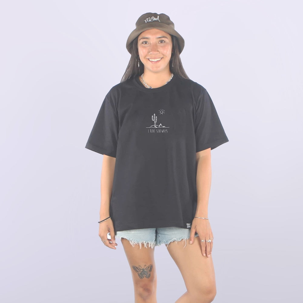 Clear Tee Black