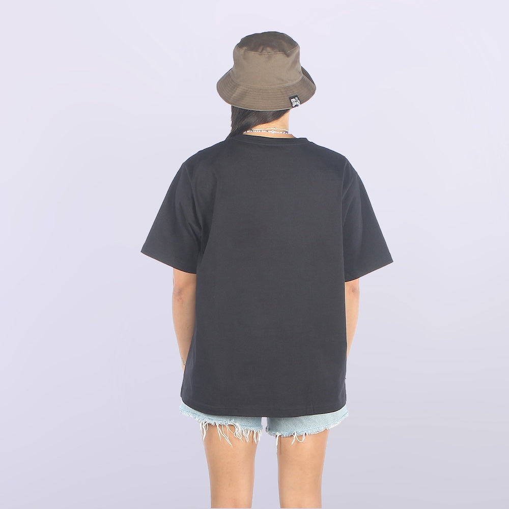 Clear Tee Black