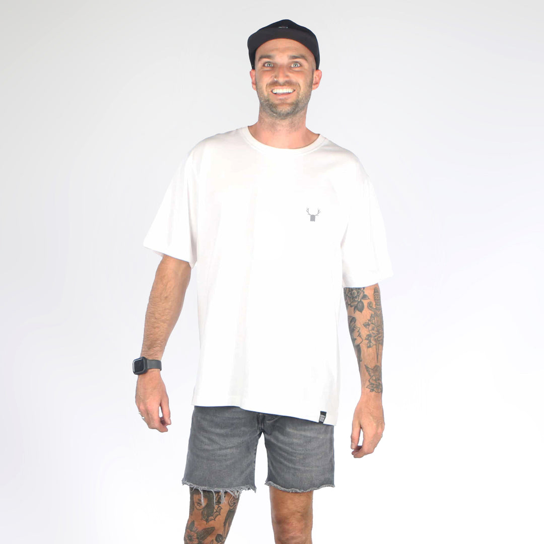 Buck Tee White