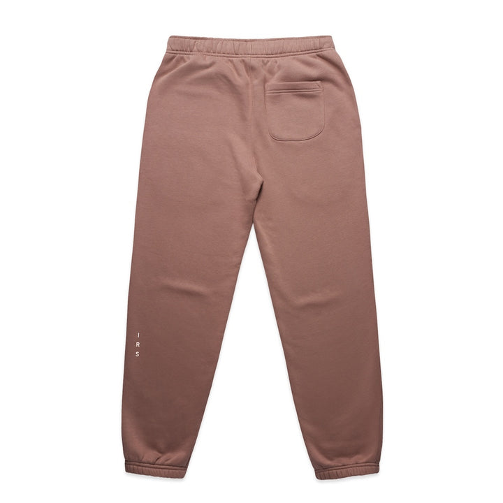 Teddy Trackpants Pink Haze Stonewash