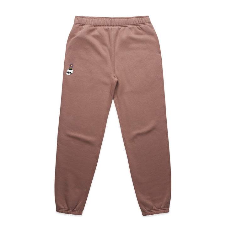 Teddy Trackpants Pink Haze Stonewash