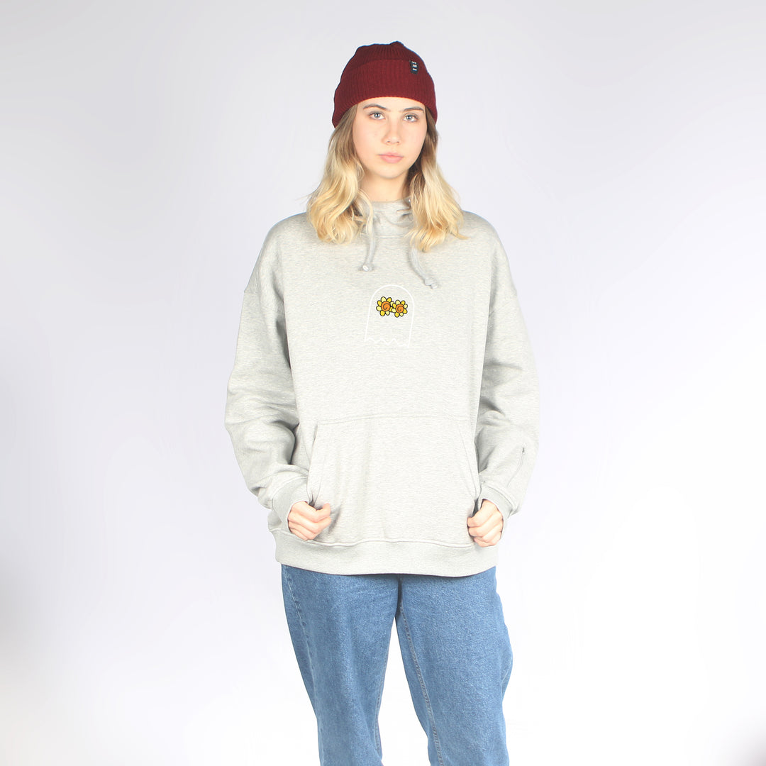 Sunny DWR Oversized Hoodie Grey Marle - Sample