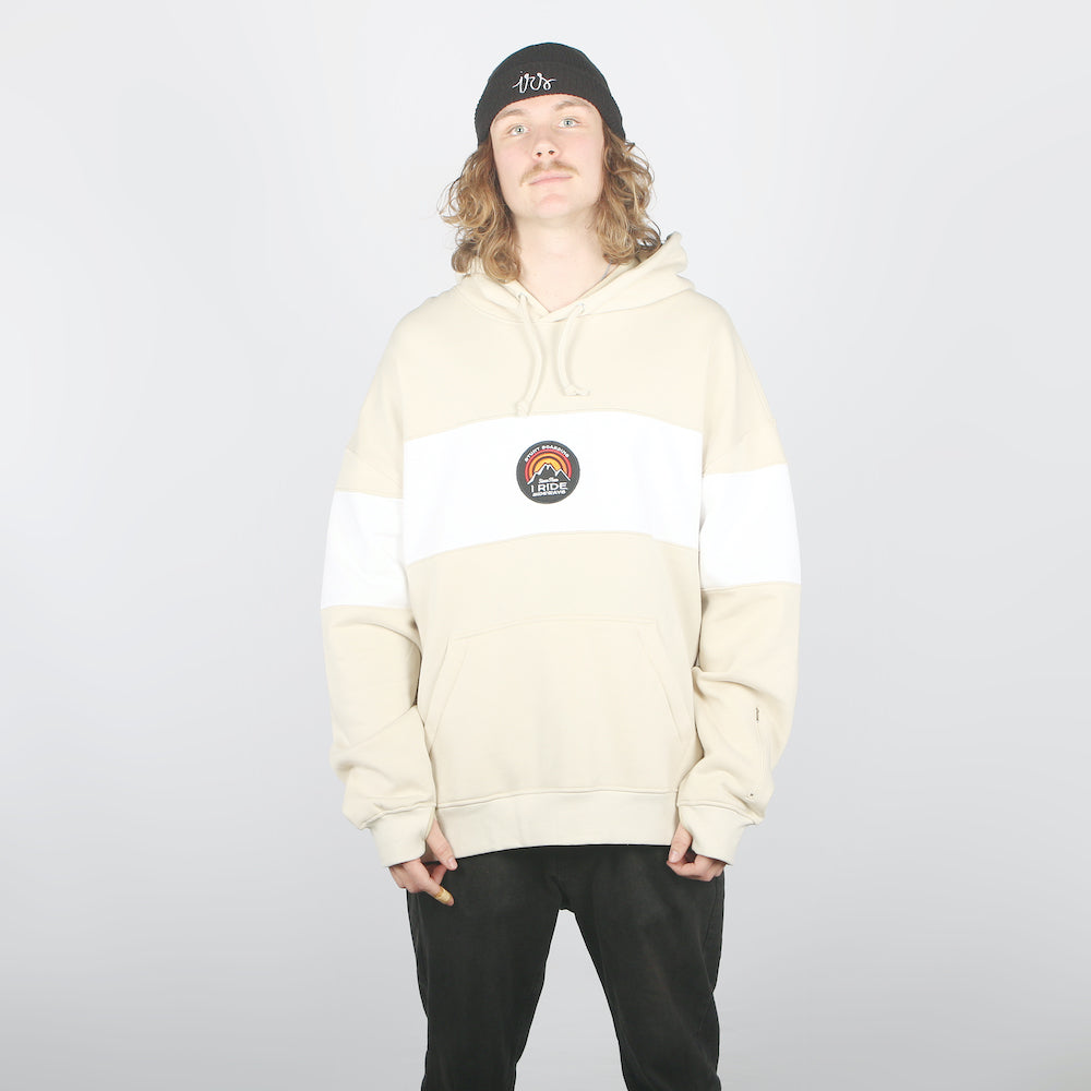 Fernie DWR Oversized Hoodie Tan/White