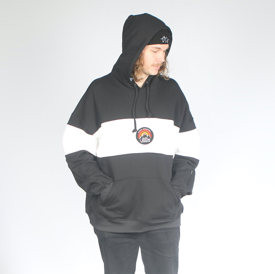 Fernie DWR Oversized Hoodie Black/White