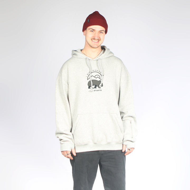 Wom DWR Oversized Hoodie Grey Marle