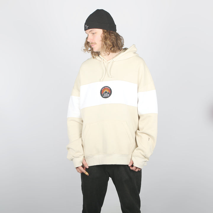 Fernie DWR Oversized Hoodie Tan/White