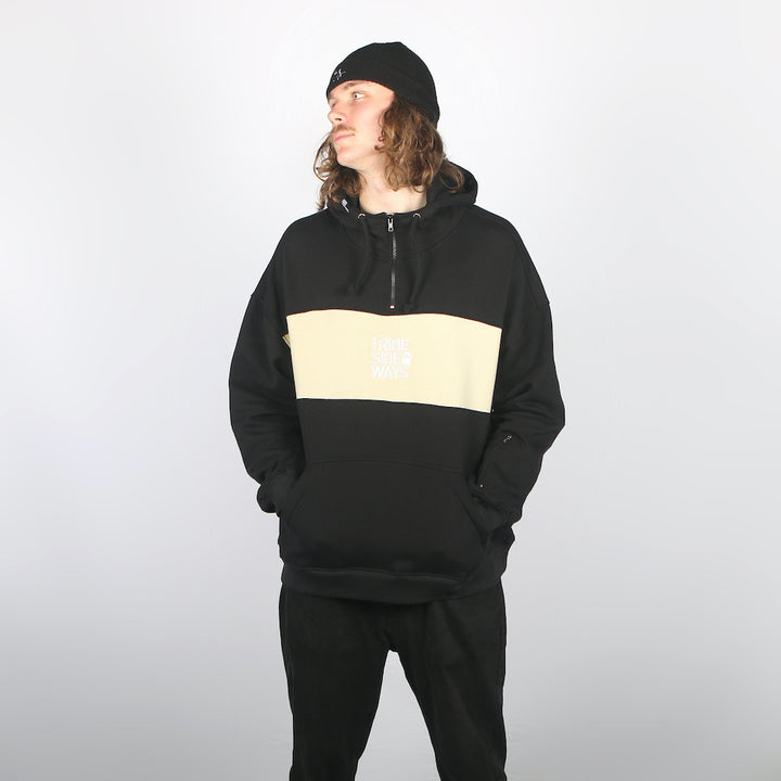 Antons DWR Oversized Hoodie Black/Tan