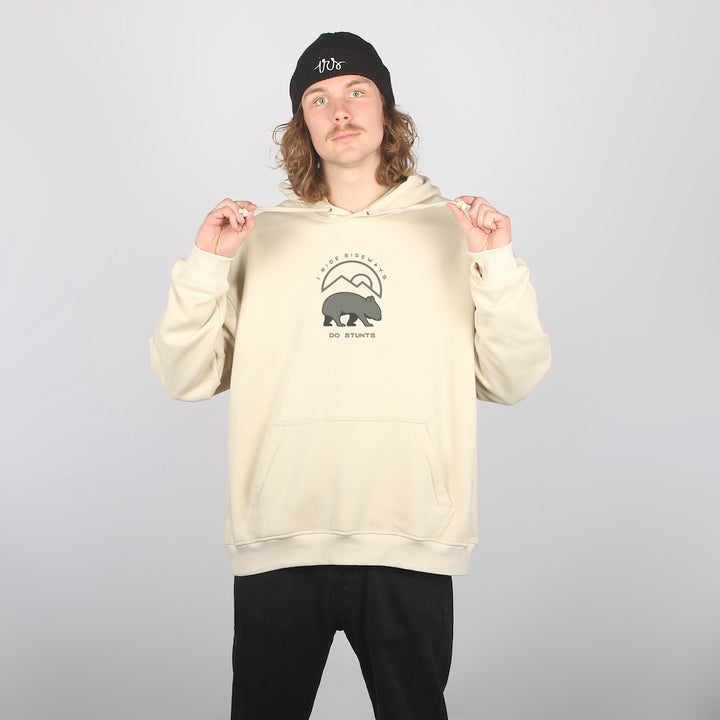 Wom DWR Oversized Hoodie Tan