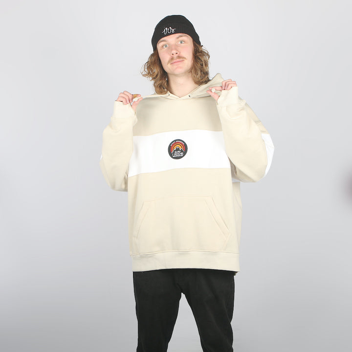Fernie DWR Oversized Hoodie Tan/White