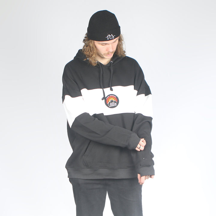 Fernie DWR Oversized Hoodie Black/White