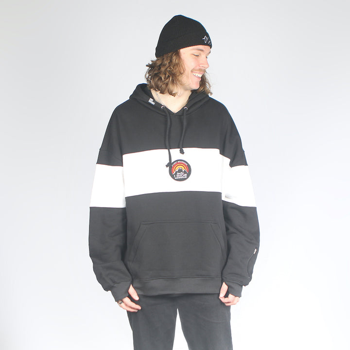 Fernie DWR Oversized Hoodie Black/White