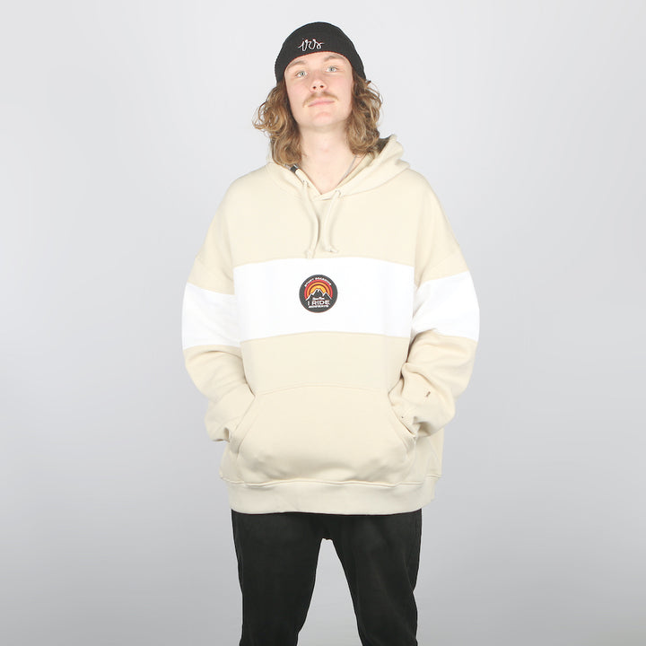 Fernie DWR Oversized Hoodie Tan/White