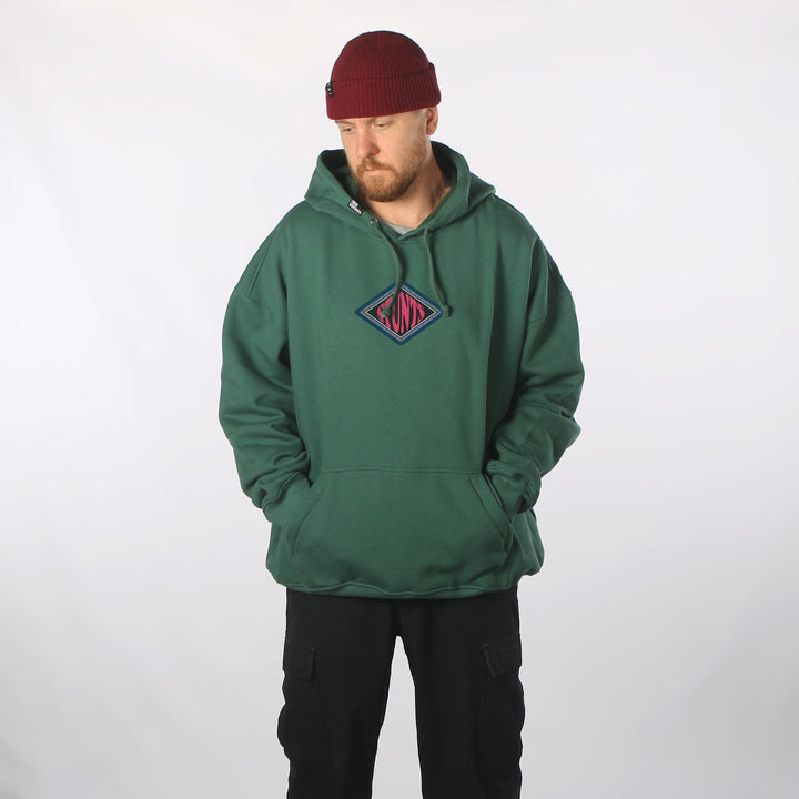 Stoke DWR Oversized Hoodie Teal