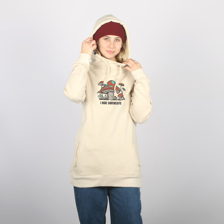 Shroom DWR Shred Fit Hoodie Tan