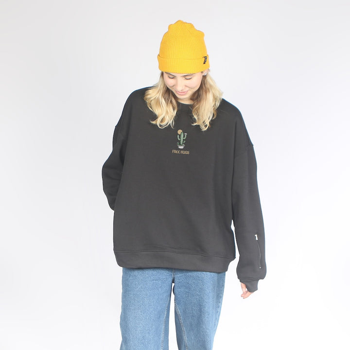 Gratis DWR Oversized Crew Black