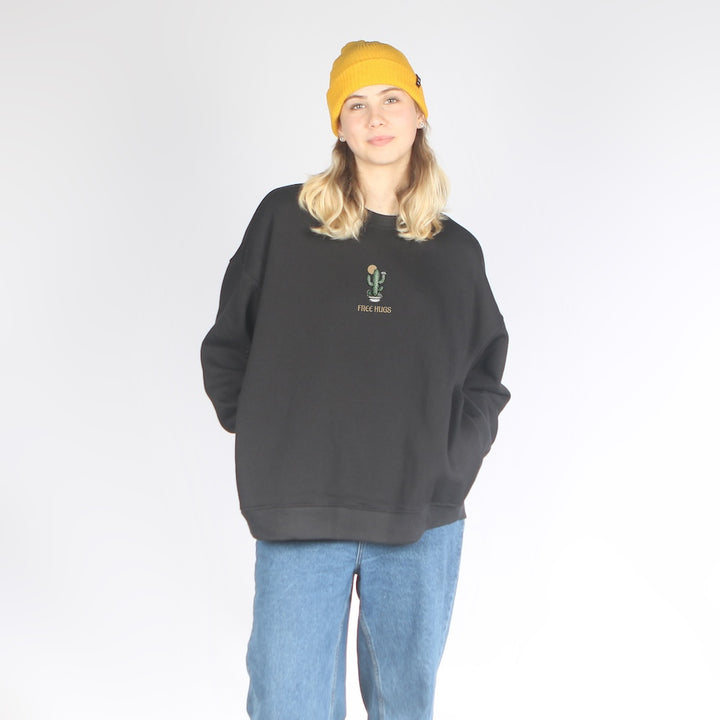 Gratis DWR Oversized Crew Black