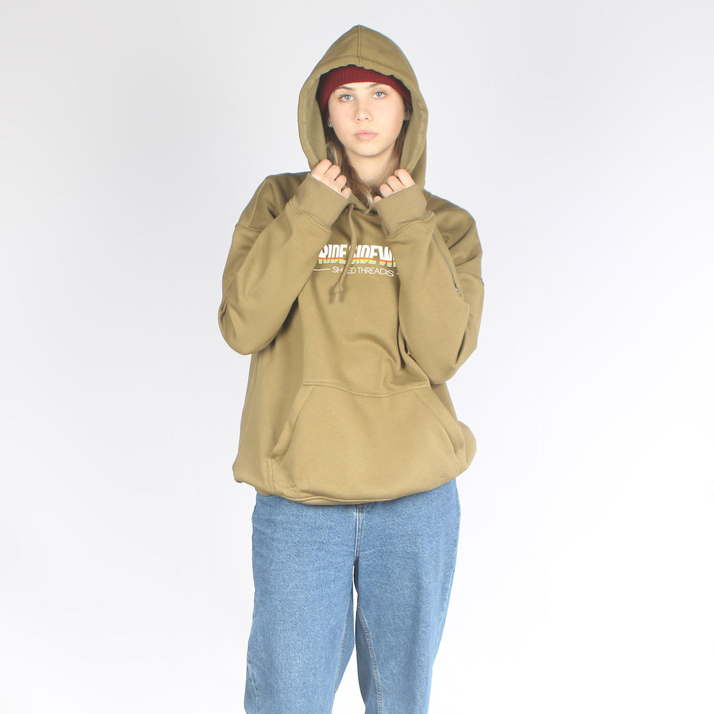 Copper DWR Oversized Hoodie Olive