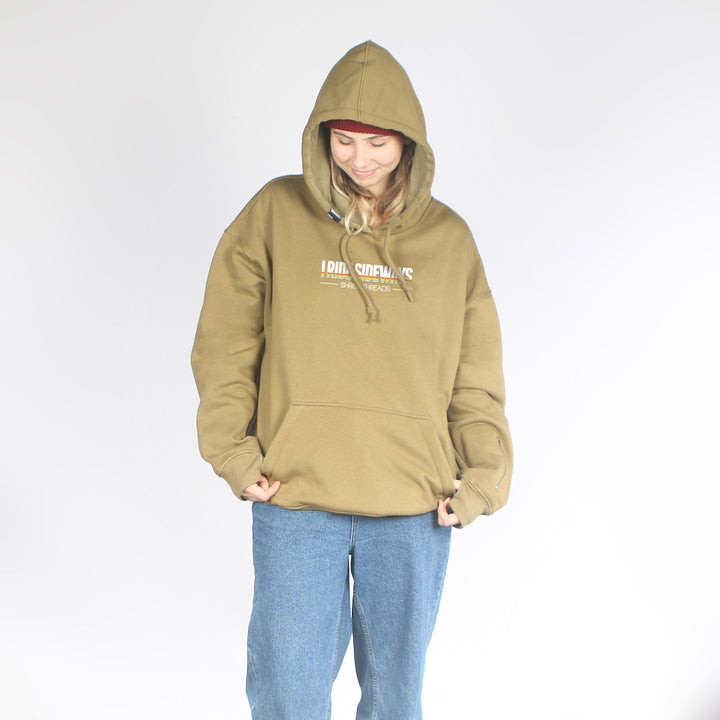Copper DWR Oversized Hoodie Olive